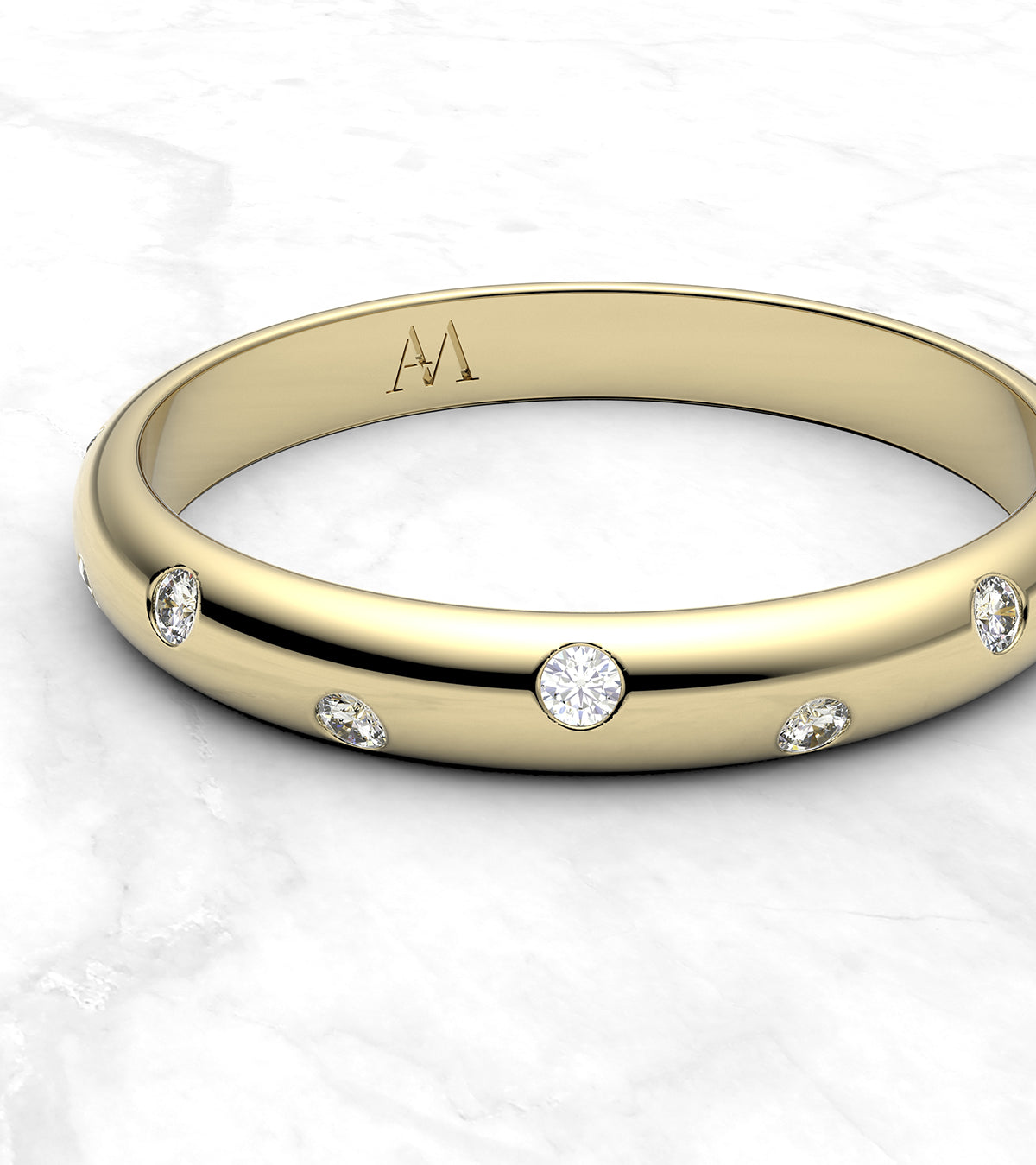 Aniillo con brillantes - imagen 2