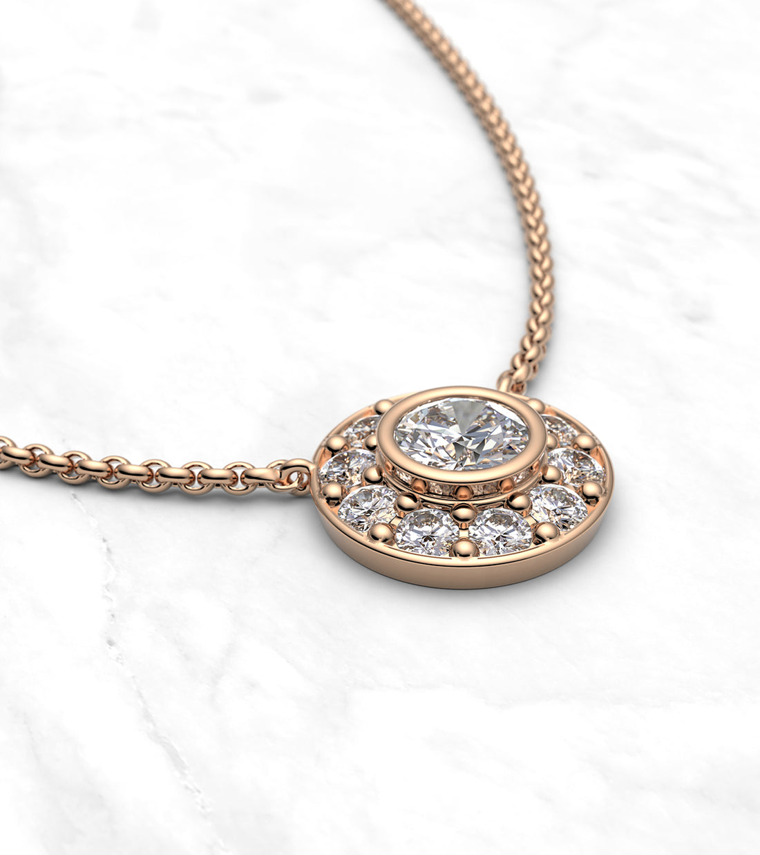 Colgante de brillantes - imagen 1