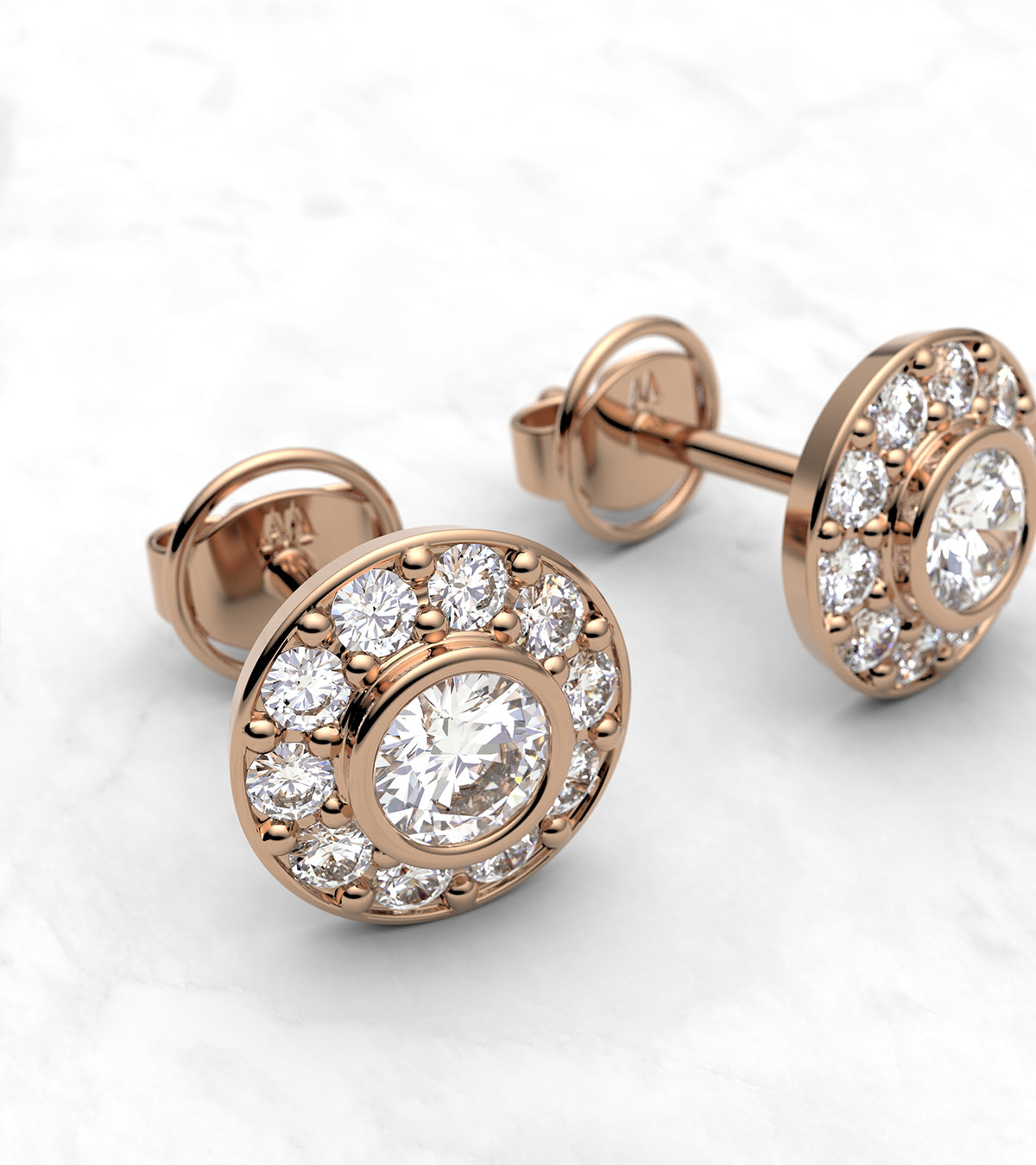 Pendientes de brillantes - imagen 2