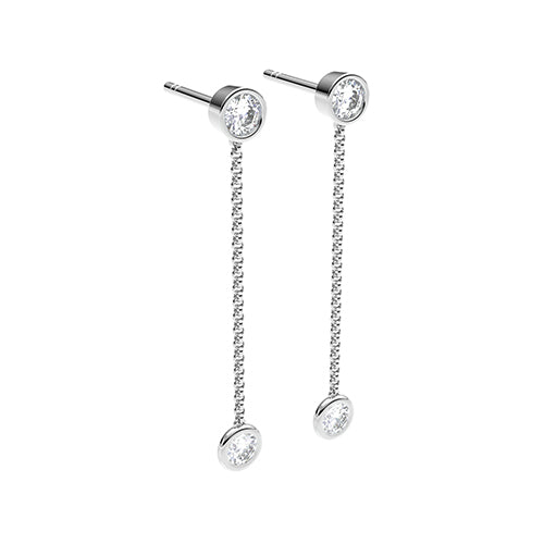 Pendientes de brillantes - imagen 1